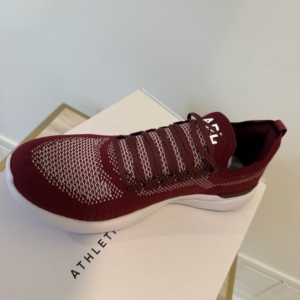 NIB! APL Burgundy Athletic Shoes Men Size 10 US